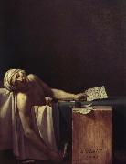 Jacques-Louis David marars dod oil on canvas